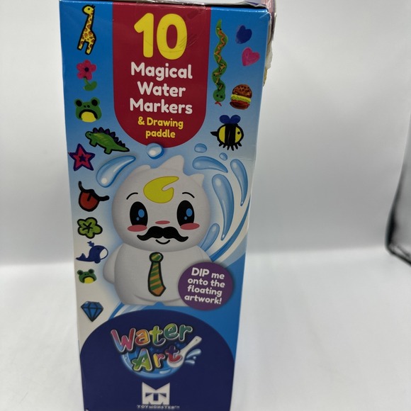 Hydro Dip Character Art  10 Water Markers & Drawing Paddle. - Picture 3 of 12